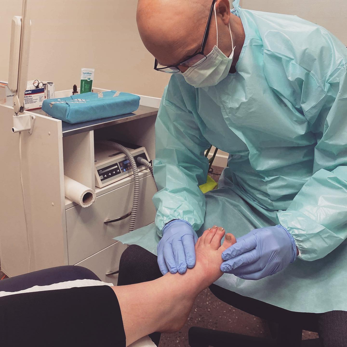 Seniors’ Foot Treatment