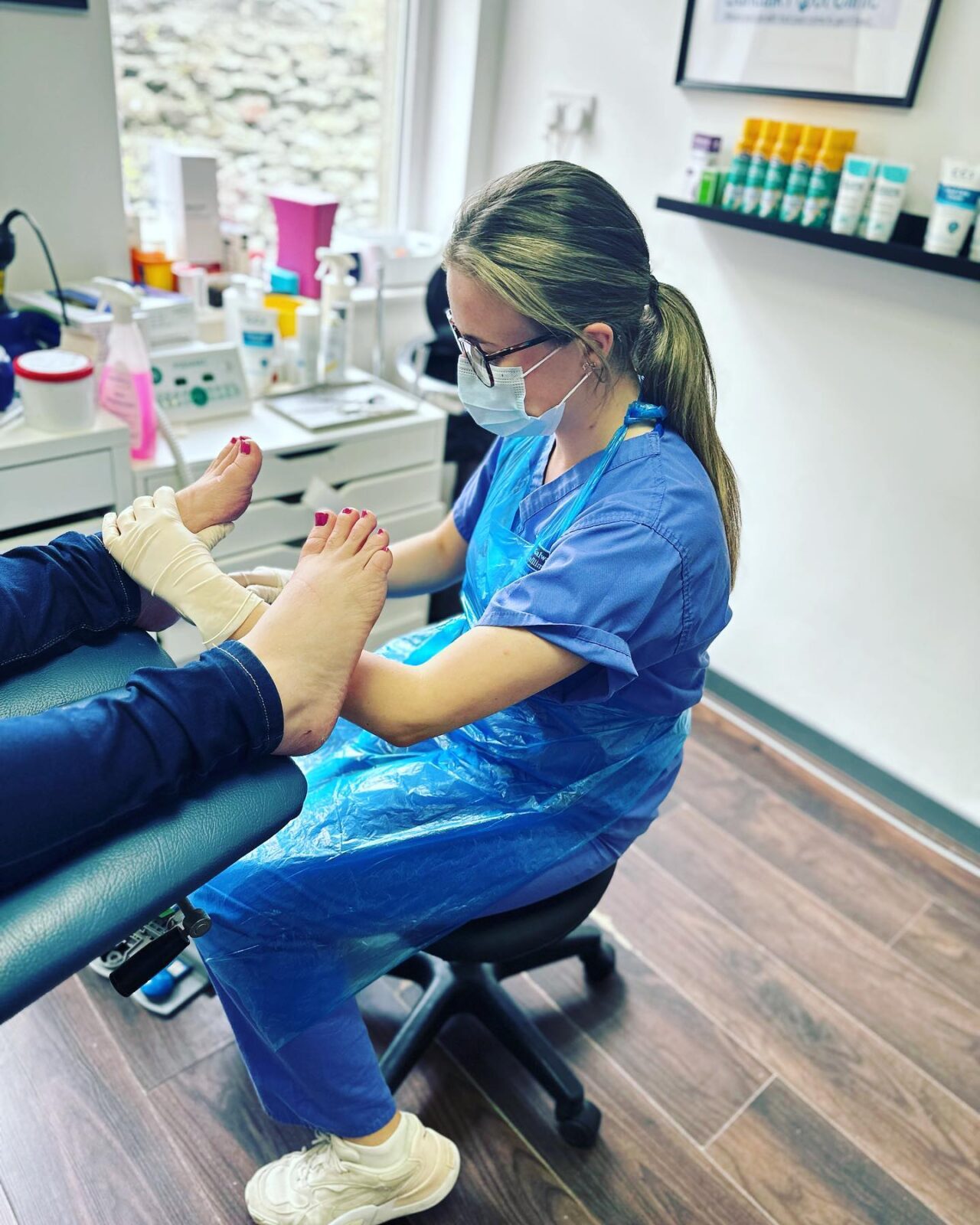 Seniors Foot Examination